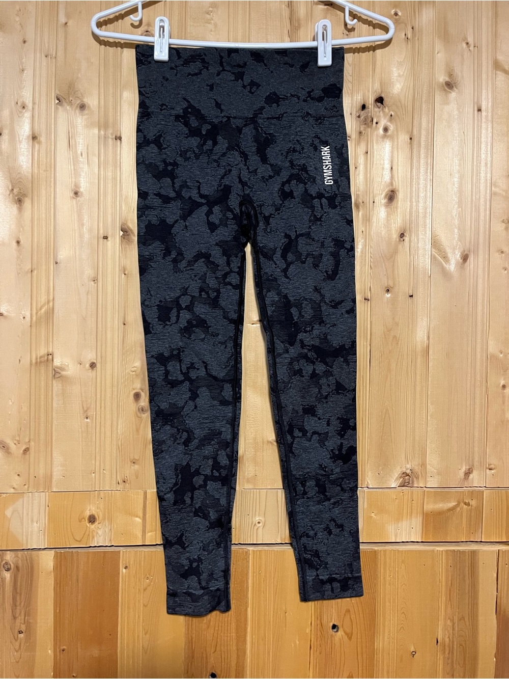 Gymshark Black Camo High-Rise Leggings